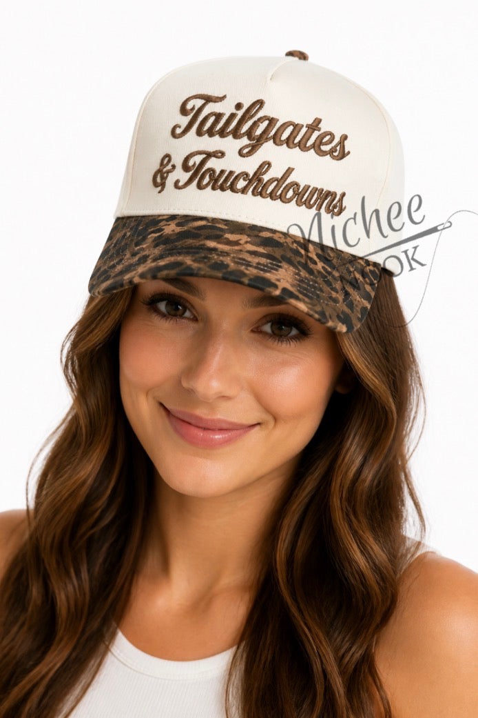Tailgates and Touchdowns Hat- CHEETAH